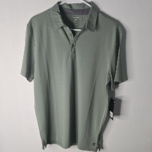 Layer 8 Men's Green Polo Shirt